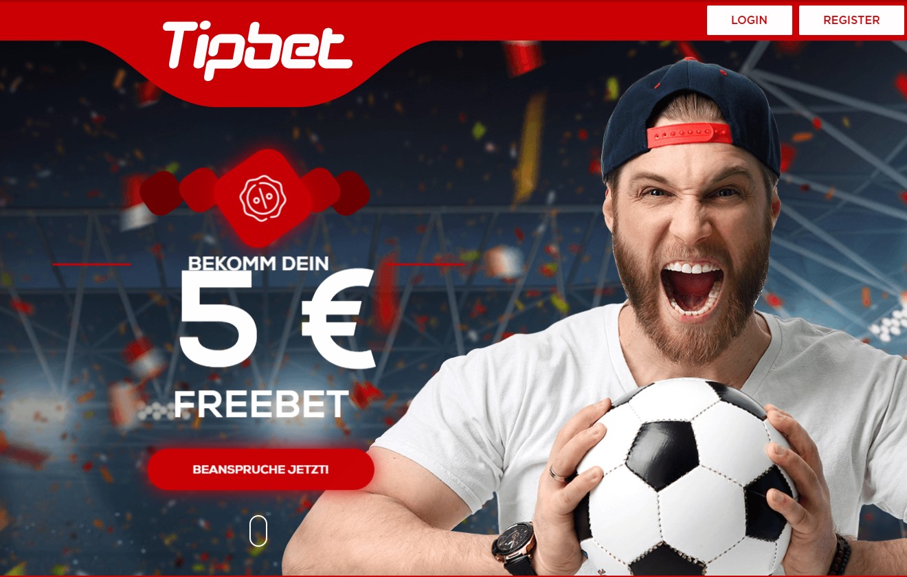 tipbet 5€ freebet